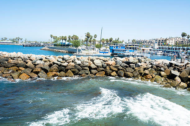 istock Close up of breakwater 475606284