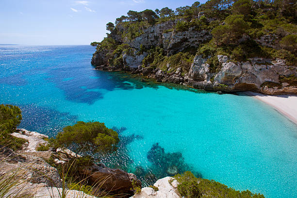 istock Cala Macarelleta in Menorca at Balearic Islands 475609750