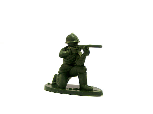 istock Green Army toy soldiers 475611489