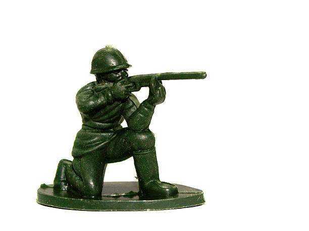 istock Green Army toy soldiers 475611721