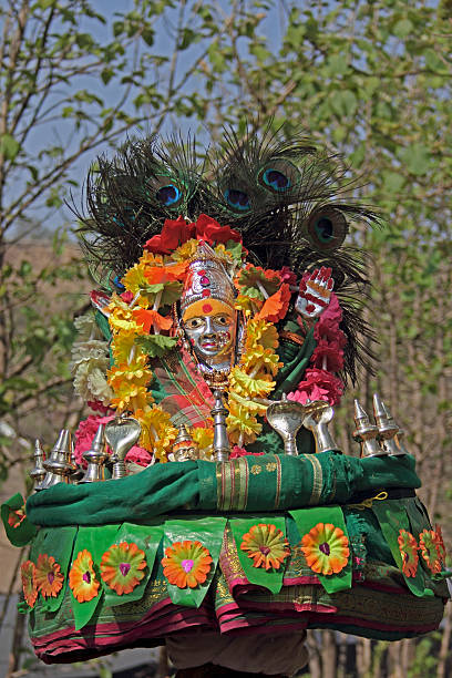 istock Goddess (devi) Renuka Yellamma devdasi fair 475612735