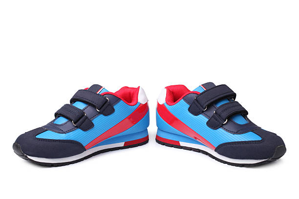 istock Baby sport shoes pair 475614172