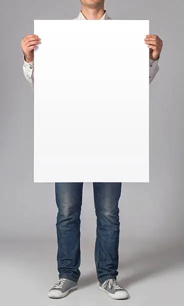 Photo of Blank poster