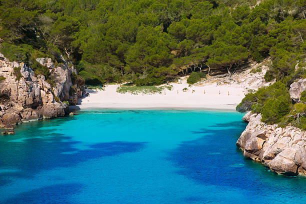 istock Cala Macarelleta in Menorca at Balearic Islands 475618346