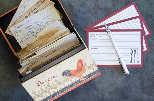 istock Recipe Box, Recipe Cards, Vintage Recipes 475620864