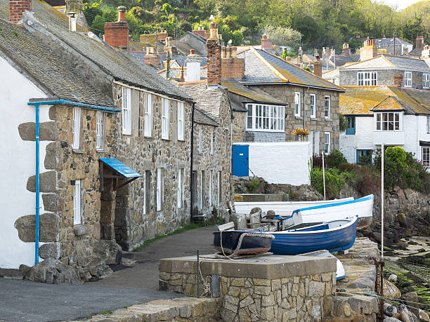 istock Cornish Fishing Village 475626674