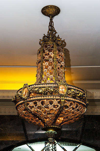istock elegant crystal chandelier 475627547