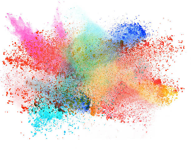 istock launched colorful powder over white 475633939