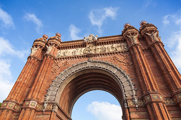 istock Triumphal Arc in Ciutadella Park, Barcelona 475636332