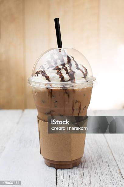 Iced Coffee Stock Photo - Download Image Now - Coffee Frappe, 2015, Bag