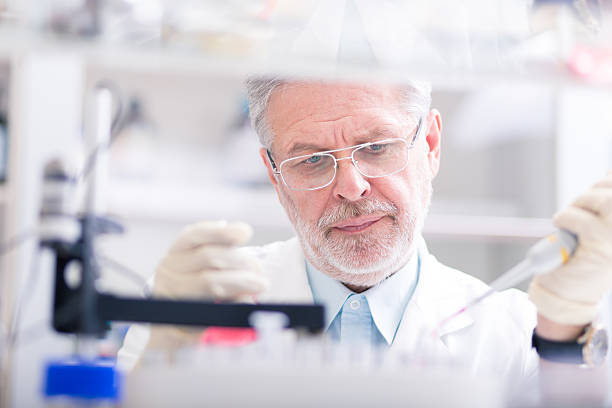 istock Life scientist researching in the laboratory. 475640941