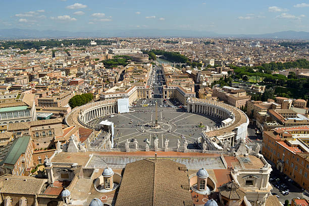 istock St. Peter's Square from Rome in Vatican State 475642517