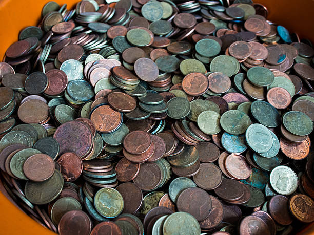 istock Thailand's currency, the baht coins. 475646337