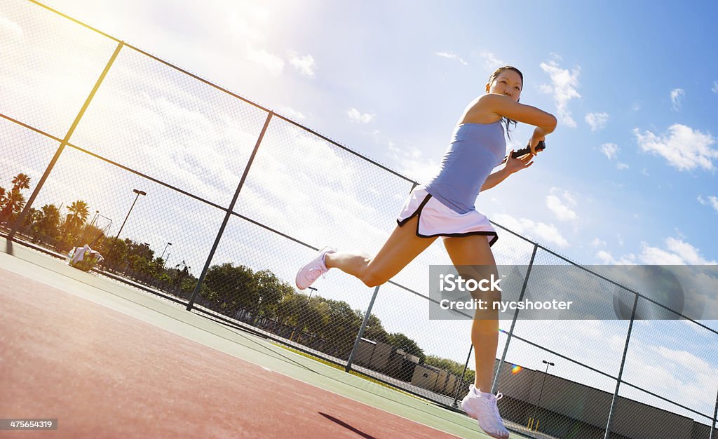 Tenis odtwarzacz Forhend Utrafiając - Zbiór zdjęć royalty-free (Tenis)