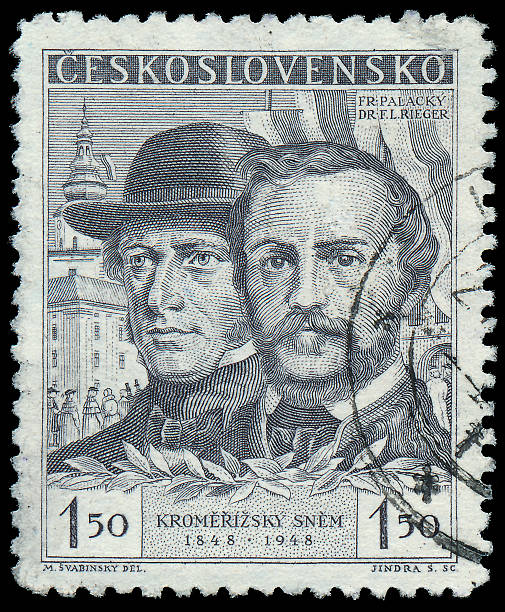 istock Stamp shows the 100th Anniversary of Kremsier Constitutional Assembly 475658659