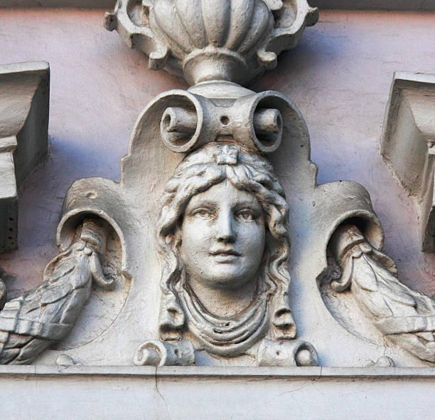 istock Face of goddess Hera 475659264