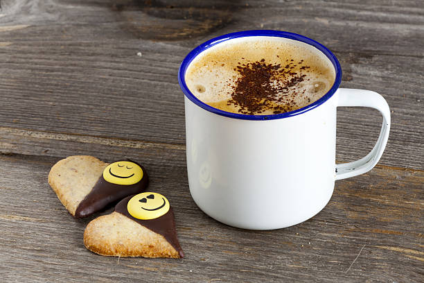 istock Two Cookies and a Cup of Coffee 475670517