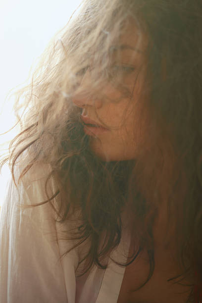 istock Beautiful young woman face 475670848