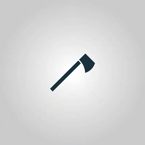 Vector illustration of tomahawk icon