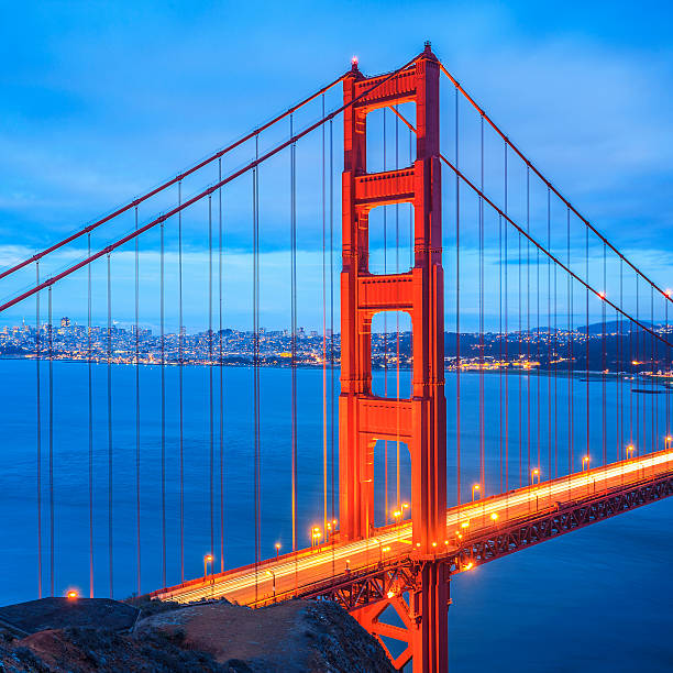 istock Golden Gate Bridge, San Francisco at night 475677297