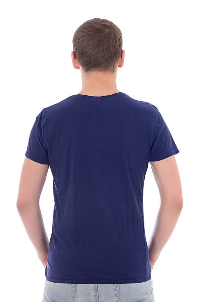 istock back view of young man in blue t-shirt 475678565