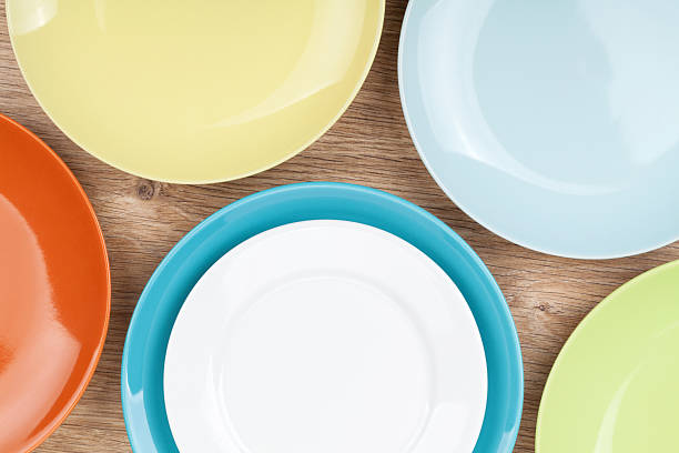 istock Colorful plates and saucers 475679431