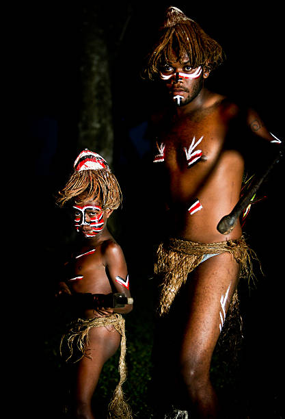 istock Tribal Vanuatuan Dance performers 475679524
