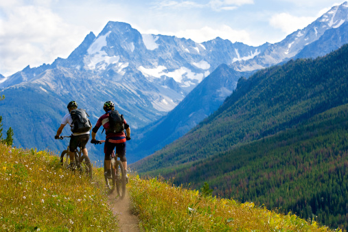 istock Mountain Biking British Columbia 475680439