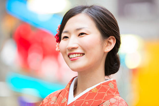 istock Woman in Kimono 475692694