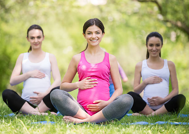 istock Pregnant fitness 475693726