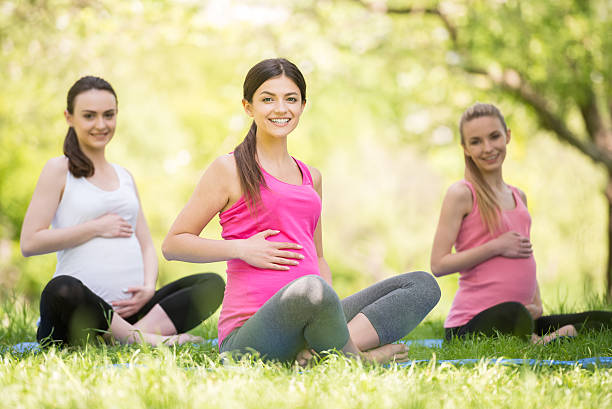 istock Pregnant fitness 475693778