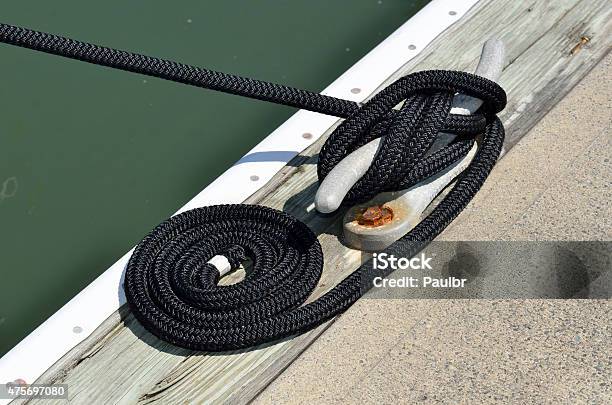 Boat Mooring Stock Photo - Download Image Now - 2015, Commercial Dock, Horizontal