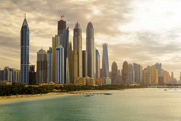 istock Skyline of Dubai Marina 475698181