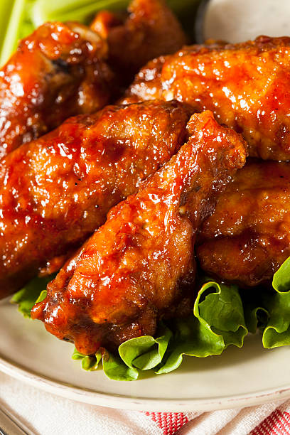 istock Barbecue Buffalo Chicken Wings 475700875