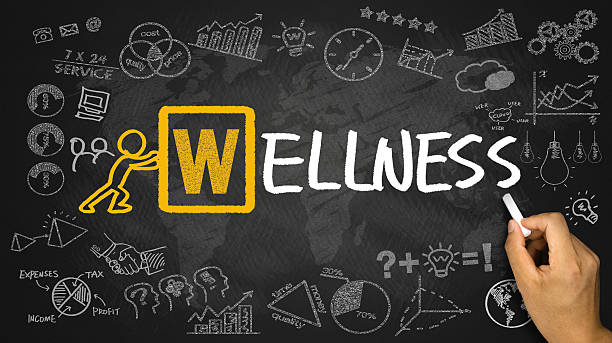 istock wellness concept handwritten on blackboard 475703038