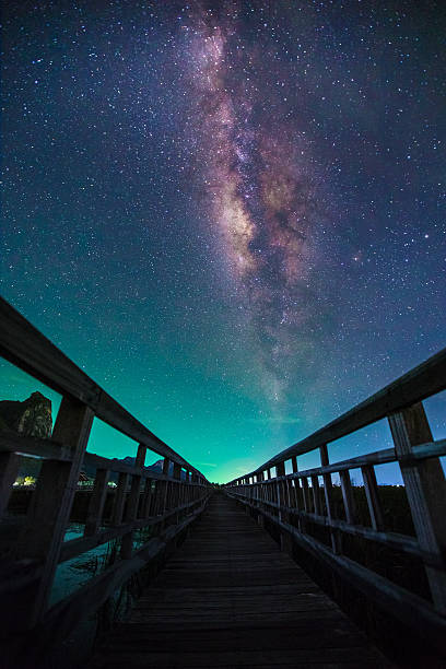 istock night sky full of star and visible milky way 475703300