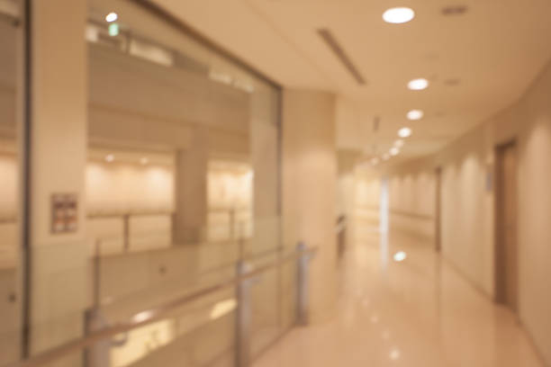 istock Abstract background of office interior 475704168