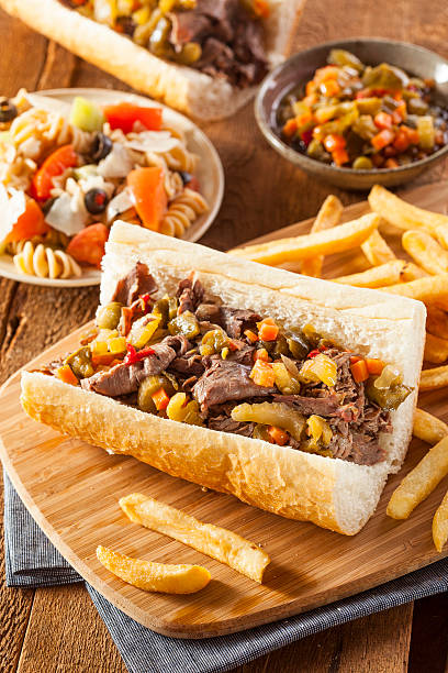istock Hearty Italian Beef Sandwich 475705207