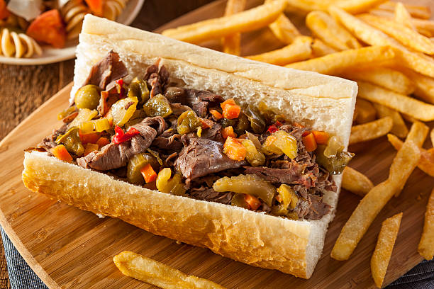 istock Hearty Italian Beef Sandwich 475705213