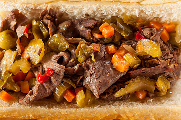 istock Hearty Italian Beef Sandwich 475705217