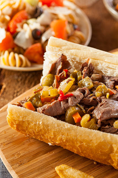 istock Hearty Italian Beef Sandwich 475705231