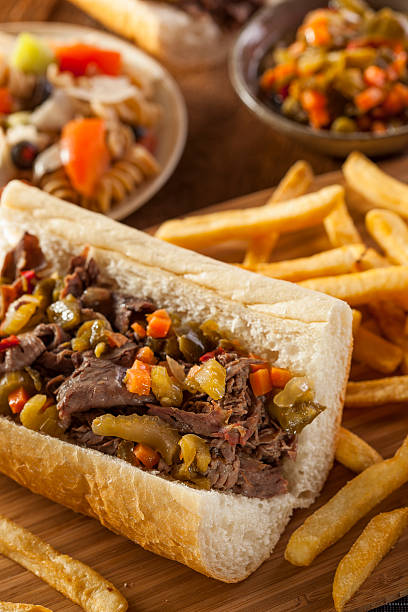 istock Hearty Italian Beef Sandwich 475705251