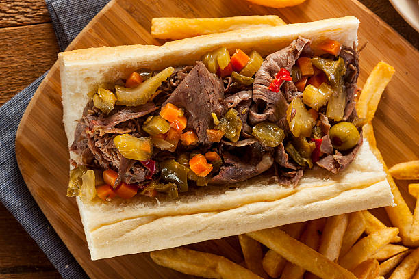 istock Hearty Italian Beef Sandwich 475708247