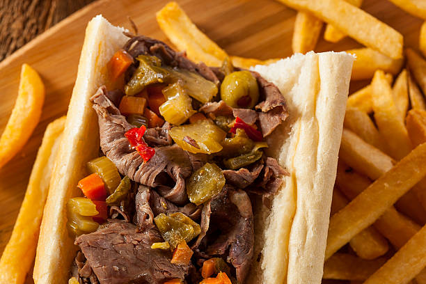 istock Hearty Italian Beef Sandwich 475708479