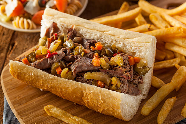 istock Hearty Italian Beef Sandwich 475708893