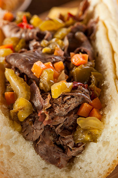 istock Hearty Italian Beef Sandwich 475709533