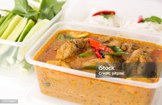 Thai Food Stock Photo - Download Image Now - Plastic Container, Crockery, Food