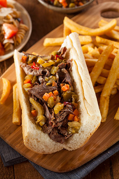 istock Hearty Italian Beef Sandwich 475710353
