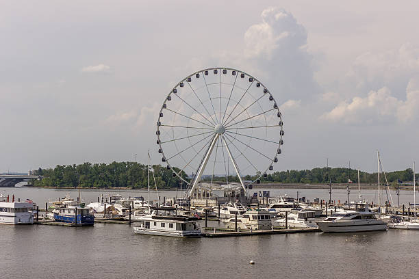 Ferris Wheel At National Harbor, Maryland
