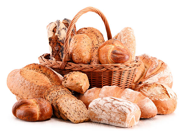 istock Composition with variety of baking products isolated on white 475713962